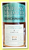 Caol Ila 9 yo 2014/2023 (52.9%, Murray McDavid, Benchmark, Whisky in Leiden, Sauternes cask finish, 163 bottles) 