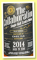 Caol Ila 9 yo 2014/2023 (56.7%, The Collaboration, Whisky Shop Neumarkt, refill hogshead, cask #COLC101, 296 bottles) Caol Ila 9 yo 2014/2023 (56.7%, The Collaboration, Whisky Shop Neumarkt, refill hogshead, cask #COLC101, 296 bottles)
