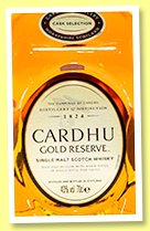 Cardhu 'Gold Reserve' (40%, OB, +/-2015) 