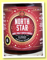 Dalmunach 6 yo 2013/2022 (56.4%, North Star Spirits, ruby Port barrel finish, 285 bottles) Dalmunach 6 yo 2013/2022 (56.4%, North Star Spirits, ruby Port barrel finish, 285 bottles)
