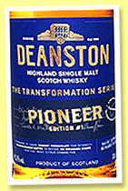 Deanston ‘Pioneer #1’ (46.3%, OB, Transformation Series, sherry and first-fill bourbon, +/-2024)