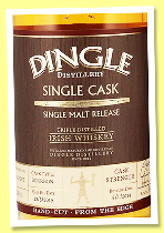 Dingle 2015/2024 (59.2%, OB, for Kirsch Import, Irish single malt, bourbon, 264 bottles)