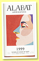 Domaine de Poutéou 23 yo 1999/2023 (44.9%, Alabat, Bas-armagnac, cask #327)