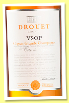 Drouet ‘VSOP’ (40%, OB, Grande Champagne, +/-2022)