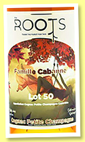Famille Cabanne 'Lot 50' (44.2%, The Roots, Petite champagne, 2023)