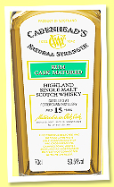 Fettercairn 15 yo 2007/2023 (53.5%, Cadenhead, Rum Cask Matured, 240 bottles) Fettercairn 15 yo 2007/2023 (53.5%, Cadenhead, Rum Cask Matured, 240 bottles)