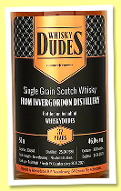 Girvan 26 yo 1997/2024 (57.6%, Whisky Dudes, hogshead + 1st fill amontillado, 194 bottles) 