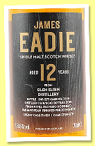 Glen Elgin 12 yo 2010/2023 (56.6%, James Eadie, refill oloroso hogshead finish, cask #361161, 273 bottles)