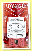 Glen Elgin 16 yo 2008/2024 (58.8%, Lady of the Glen, tawny Port finish, cask #800178, 266 bottles)