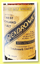 Glendronach (56.02% analysed, OB, A Perfect Self Whisky, 1940s) Glendronach (56.02% analysed, OB, A Perfect Self Whisky, 1940s)