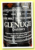 Glenugie 18 yo 1959/1977 (80° UK proof, Cadenhead, black dumpy, 26 2/3 Fl.Ozs) Glenugie 18 yo 1959/1977 (80° UK proof, Cadenhead, black dumpy, 26 2/3 Fl.Ozs)