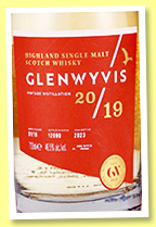 Glenwyvis 2019 '2023 release' (46.5%, OB, 12,000 bottles) 