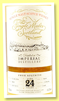 Imperial 24 yo 1994/2019 (43.8%, The Single Malts of Scotland, barrel, cask #5869, 178 bottles)
