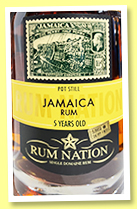 Jamaica 5 yo ‘Single Domaine Rum’ (50%, Rum Nation, Oloroso finish, 2023)
