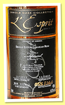 Jamaïque 2013/2023 (65.5%, L’Esprit, Maison de l’Hédonisme 10th anniversary, cask #MDH 2013-1, 246 bottles)