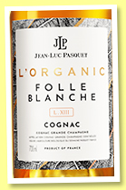 Jean-Luc Pasquet 'L'Organic Folle Blanche L.XIII' (49.6%, OB, Grande Champagne, +/-2024)