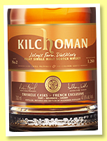 Kilchoman 'Triskele Casks - French Exclusive' (47.8%, OB, LMDW, Port bourbon sherry, 1,260 bottles, 2023)