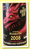 Kildalton 15 yo 2008/2023 (61.5%, The Whisky Jury for Gene’s Dram, China, refill butt, cask #5080, 132 bottles) 