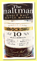 Knockdhu 10 yo 2013/2024 (52.3%, The Maltman, hogshead, cask #128, 295 bottles) Knockdhu 10 yo 2013/2024 (52.3%, The Maltman, hogshead, cask #128, 295 bottles)
