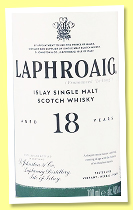 Laphroaig 18 yo (48%, OB, ex-bourbon, 2024)