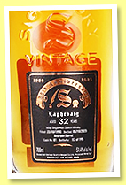 Laphroaig 32 yo 1990/2023 (51.4%, Signatory Vintage, 35th Anniversary, bourbon barrel, cask #81, 195 bottles) 