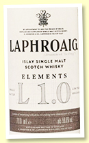 Laphroaig Elements 1.0 (58.6%, OB, 2023)