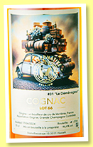Le Déménageur 'Lot 66' (46.4%, Malternative Belgium, Grand champagne, 234 bottles, 2024)
