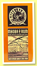Mhoba 'American Oak' (43%, OB, South Africa, +/-2022) Mhoba 'American Oak' (43%, OB, South Africa, +/-2022)