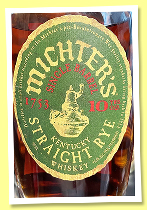 Michter’s 10 yo ‘Kentucky Straight Rye’ (46.4%, OB, USA, +/-2024)