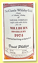 Millburn 1974 (56.3%, The Classic Whisky Guild, +/-2002) Millburn 1974 (56.3%, The Classic Whisky Guild, +/-2002)