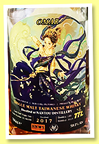 Nantou 6 yo 2017/2023 (58.1%, OB, TTL Omar for HNWS & Whisky Lovers HK, virgin oak, cask #01160208, 185 bottles)