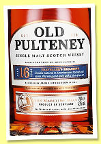 Old Pulteney 16 yo ‘Travellers' Exclusive’ (43%, OB, bourbon and Spanish oak, 2023) 