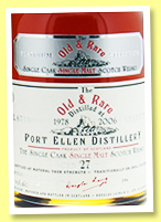 Port Ellen 27 yo 1978/2006 (54.8%, Douglas Laing, Platinum Selection, Old & Rare, sherry, 396 bottles) Port Ellen 27 yo 1978/2006 (54.8%, Douglas Laing, Platinum Selection, Old & Rare, sherry, 396 bottles)