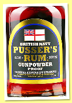 Pusser’s Rum ‘Gunpowder Proof’ (54.5%, OB, Guyana, +/-2023) Pusser’s Rum ‘Gunpowder Proof’ (54.5%, OB, Guyana, +/-2023)