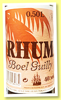 Rhum Boel Guilly (40%, Rhum Traditionnel des Îles Françaises d’Outre-Mer, +/-1990) Rhum Boel Guilly (40%, Rhum Traditionnel des Îles Françaises d’Outre-Mer, +/-1990)