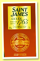 Saint James 'Cuvée 1765' (42%, OB, Martinique, agricole, +/-2015)