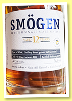 Smögen 12 yo 2011/2024 (56.6%, OB, Sweden, bourbon and sherry, 1,716 bottles) 