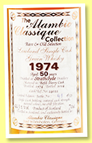 Strathclyde 50 yo 1974/2024 (44.3%, Alambic Classique, Rare Old, refill sherry cask, cask #24022, 53 bottles)