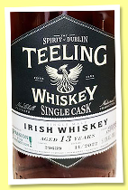 Teeling 13 yo 2008/2022 (57.8%, OB for Passion for Whisky, single malt Irish whiskey, PX finish, cask #29639, 276 bottles)