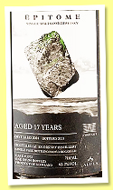 An Orkney Distillery 17 yo 2006/2023 ‘Epitome’ (62.2%, Whiskynaut & Alula, hogshead, cask #3572, 290 bottles) An Orkney Distillery 17 yo 2006/2023 ‘Epitome’ (62.2%, Whiskynaut & Alula, hogshead, cask #3572, 290 bottles)
