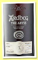 Ardbeg 34 yo 1989/2024 ‘The Abyss’ (48.4%, OB, heavily toasted French oak, 400 bottles) Ardbeg 34 yo 1989/2024 ‘The Abyss’ (48.4%, OB, heavily toasted French oak, 400 bottles)