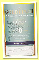Aultmore 10 yo 2011/2022 (52%, Goldfinch, Bodega Series, first fill oloroso, 308 bottles)