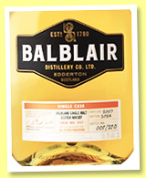 Balblair 16 yo 2007/2024 (55.7%, OB for LMDW Foundations, first fill bourbon barrels, cask #507, 210 bottles) 
