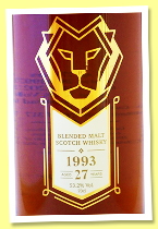 Blended Malt Whisky 27 yo 1993/2021 (53.2%, C. Dully Selection, sherry hogshead, cask #13, 317 bottles) Blended Malt Whisky 27 yo 1993/2021 (53.2%, C. Dully Selection, sherry hogshead, cask #13, 317 bottles)