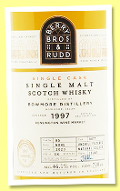 Bowmore 1997/2023 (46.1%, Berry Bros. & Rudd for Kensington Wine Market, sherry butt, cask #85, 98 bottles) Bowmore 1997/2023 (46.1%, Berry Bros. & Rudd for Kensington Wine Market, sherry butt, cask #85, 98 bottles)