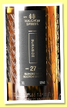 Burnside 27 yo 1996/2024 (52.9%, Halcyon Spirits, blended malt, release #4, sherry finish) Burnside 27 yo 1996/2024 (52.9%, Halcyon Spirits, blended malt, release #4, sherry finish)