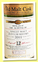 Caol Ila 12 yo 2011/2023 (50%, Hunter Laing, Old Malt Cask 25th Anniversary, manzanilla butt, 750 bottles) Caol Ila 12 yo 2011/2023 (50%, Hunter Laing, Old Malt Cask 25th Anniversary, manzanilla butt, 750 bottles)