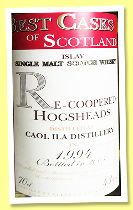 Caol Ila 1994/2005 (43%, Jean Boyer, recoopered hogshead, 400 bottles) Caol Ila 1994/2005 (43%, Jean Boyer, recoopered hogshead, 400 bottles)