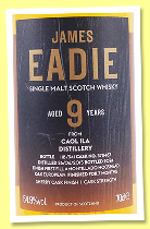 Caol Ila 9 yo 2015/2024 (54.9%, James Eadie, first fill amontillado European oak hogshead, cask #378487, 341 bottles) Caol Ila 9 yo 2015/2024 (54.9%, James Eadie, first fill amontillado European oak hogshead, cask #378487, 341 bottles)