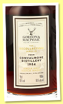 Convalmore 39 yo 1984/2024 (51.1%, Gordon & MacPhail, The Recollection Series #3, refill sherry hogshead, cask #1733, 108 bottles)